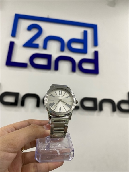 Đồng hồ Michael Kors Hartman MK3489 - Màu bạc - Ngoại hình 97% - Trầy xước nhiều - Body