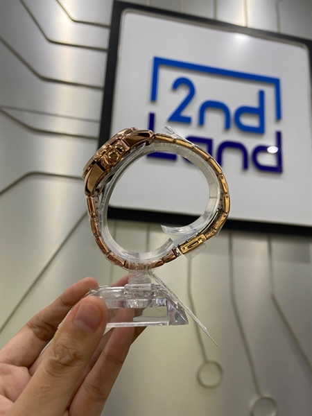 Đồng hồ Michael Kors Mini Alek Pave Watch/36mm - Màu hồng - Ngoại hình: new openbox - FullBox 2