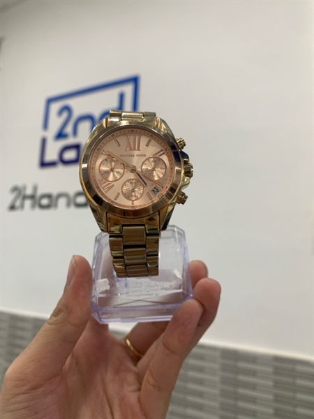 Đồng hồ Michael Kors MK-5799 - 36mm - Màu vàng - Ngoại hình: 97% - Body