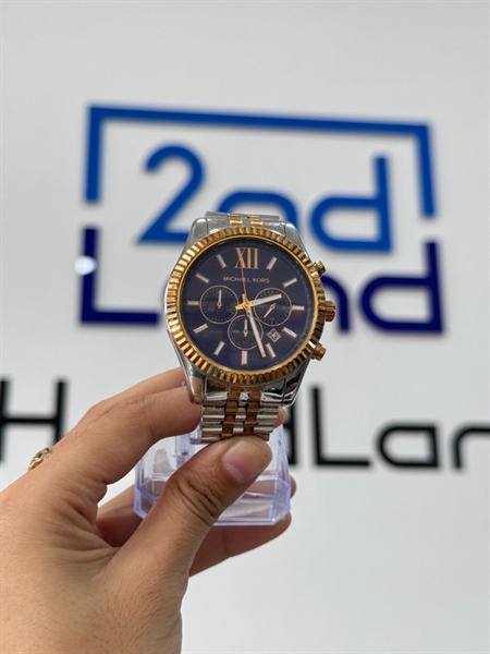 Đồng Hồ Michael Kors MK-8412 - Bạc đồng - 98%