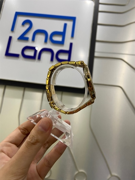 Đồng hồ Michael Kors MK3498 - Size 39mm - Mặt màu xanh da trời - Ngoại hình: 98% - Kèm mắt nối 1