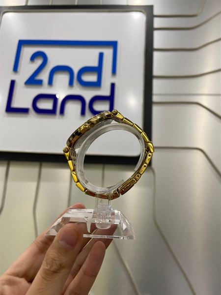 Đồng hồ Michael Kors MK3498 - Size 39mm - Mặt màu xanh da trời - Ngoại hình: 98% - Kèm mắt nối 2