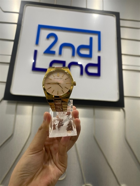 Đồng hồ Michael Kors MK6650 - Màu vàng - Ngoại hình: 97% - Màn trầy - Body
