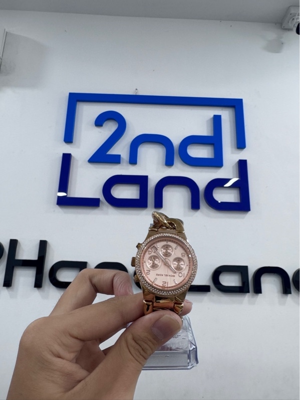 Đồng hồ Michael Kros - MK-3247 - Màu vàng - Ngoại hình 98% - Kèm box