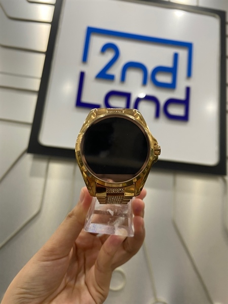 Đồng hồ Micheal Kors Brad Show 0186 - Màu gold - Ngoại hình: 98% - Kèm sạc