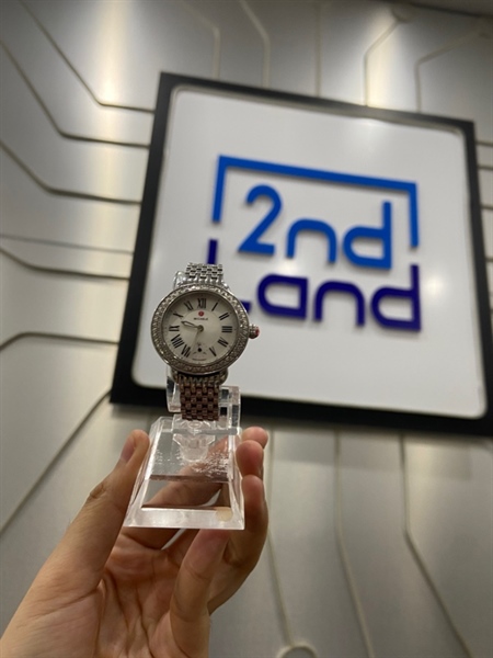 Đồng hồ Michele Serein 12 Quartz MWW21E000001 - Màu bạc - Ngoại hình: 97% - Body