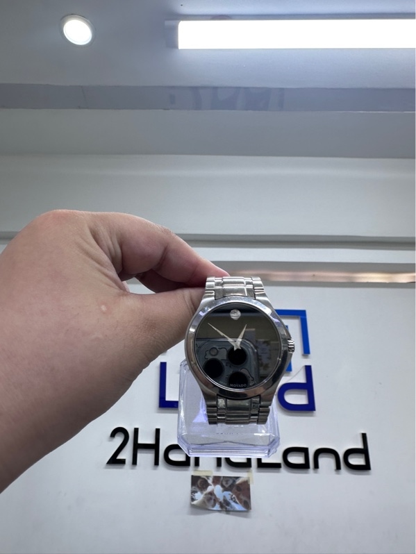 Đồng hồ Movado 0606781 Men Swiss Collection - 40mm - Màu đen - Ngoại hình 97% - Body