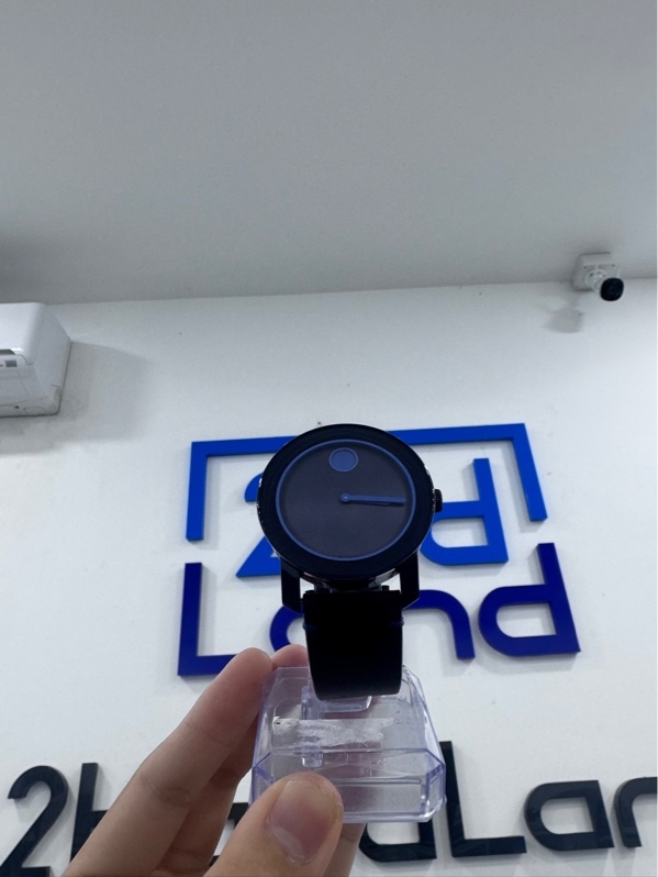 Đồng hồ Movado Men's BOLD 3600408 - Màu xanh - Ngoại hình 97% - Viền và mặt sau trầy xước, mặt sau dây đeo nứt nhẹ - kèm box