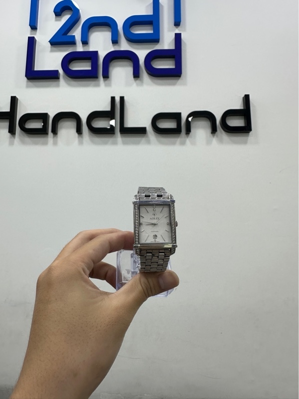 Đồng Hồ Nam Aolix AL-9186M - 36mm - Màu bạc - Ngoại hình 97% - Body
