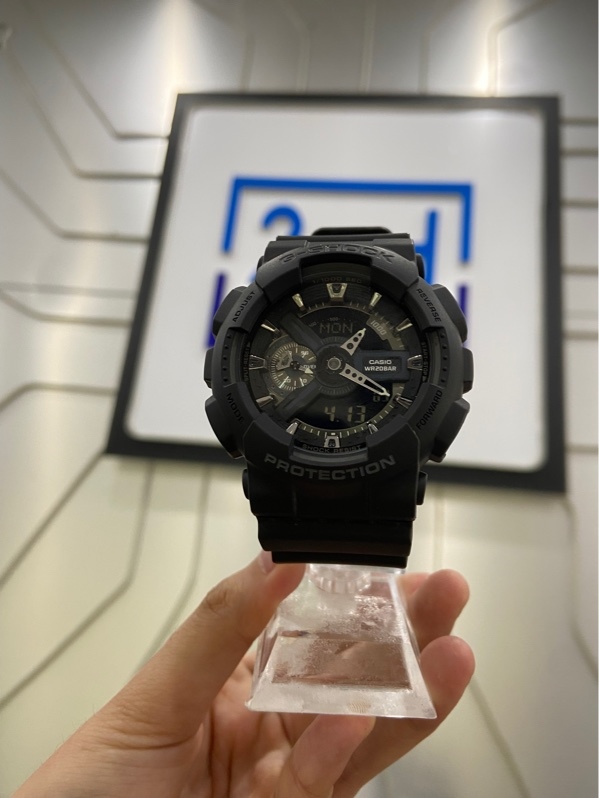Đồng hồ nam Casio Analog -Digital GA-110-1B - 40mm - Màu đen - Ngoại hình: 97% - Body