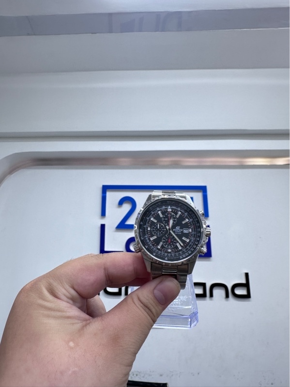 Đồng hồ nam Casio Edifice EF-527D - 45.5mm - Màu bạc - Ngoại hình 97.5% - Body