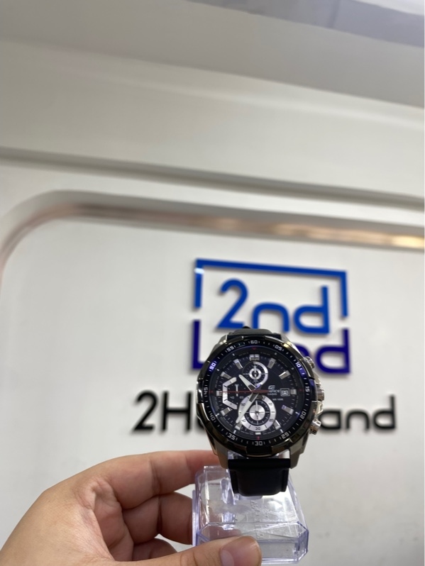Đồng hồ nam Casio Edifice EFR-539L-1AVUDF - 49.5 mm - Màu bạc - Ngoại hình 98% - Kèm Box