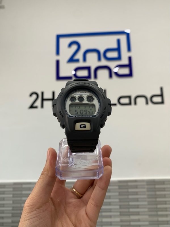 Đồng hồ nam Casio G-Shock DW-6900HD-8 - Màu xám - Ngoại hình: 98% - Pin yếu, trầy - Body