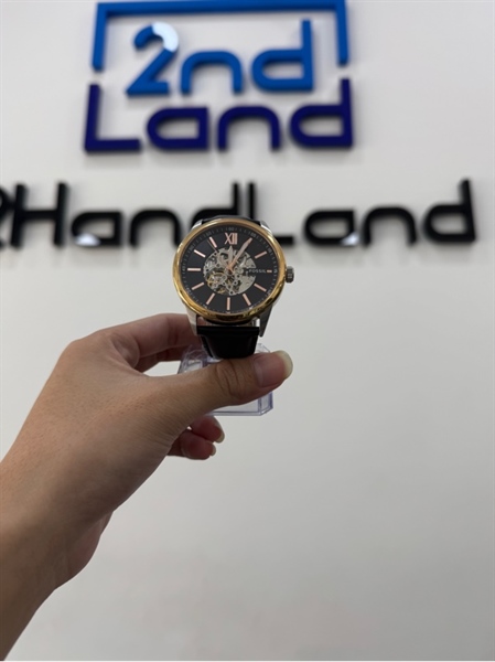 Đồng hồ Nam Fossil Automatic BQ2386 - 44mm - Màu đen - Ngoại hình 97% - Body