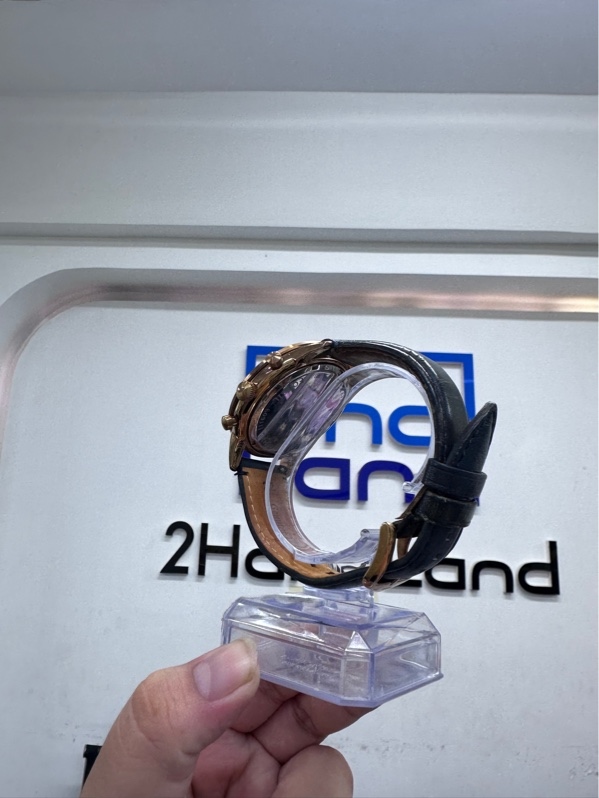 Đồng hồ nam Fossil FS5436 - 44 mm - Màu vàng mặt đen - Ngoại hình 97.5% - Body