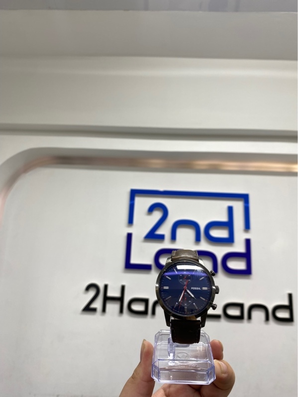 Đồng hồ nam Fossil Townsman Chronograph - FS5378 - 44mm - Màu đen - Ngoại hình 98% - Body