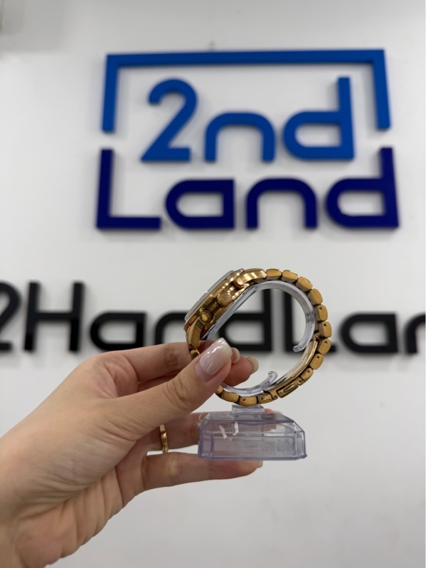 Đồng hồ nam Michael Kors MK8096 - Màu vàng - Ngoại hình 98% - Trầy xước ít - Kèm Box , mắc dây