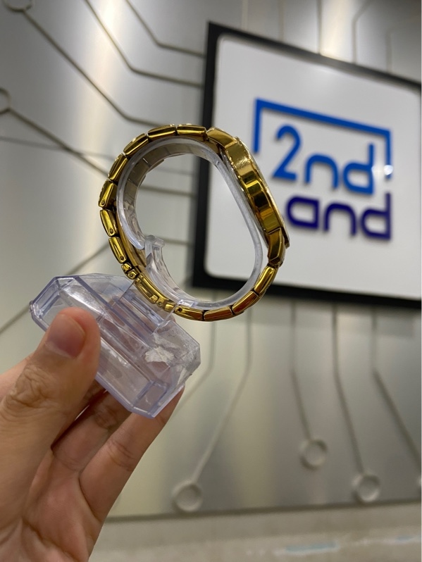 Đồng hồ nam SRWATCH SG3010 - 40mm - Màu vàng - Ngoại hình: 97% - Xước mặt sau, tróc sơn khớp - FullBox