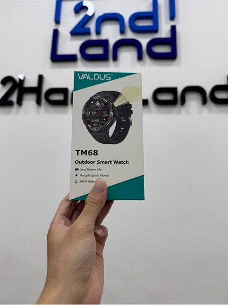 Đồng hồ Nam thông minh TM68 - Màu đen - Ngoại hình 99% - Openbox 2