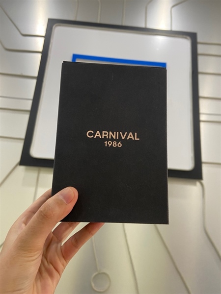 Đồng hồ Nữ Carnival 8160L-VT-DK - Màu xà cừ đen - Ngoại hình: 98% - FullBox + mắt nối 3