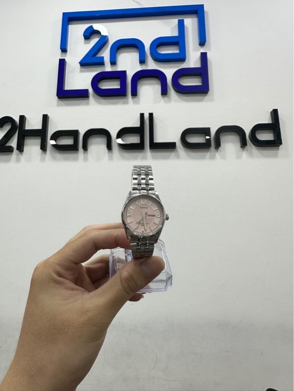 Đồng hồ Nữ Casio LTP-1335D-5AVDF - 30mm - Màu bạc - Ngoại hình 98% - Kèm box
