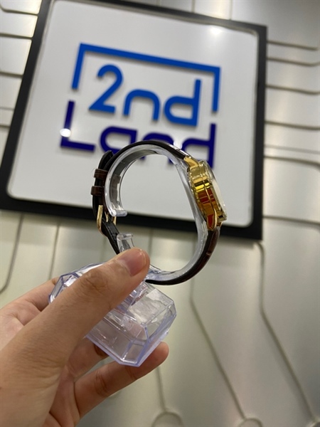 Đồng hồ Nữ Casio LTP-V004 - Vàng dây da nâu - Ngoại hình: 98% - Xước nhẹ kính - Body 1