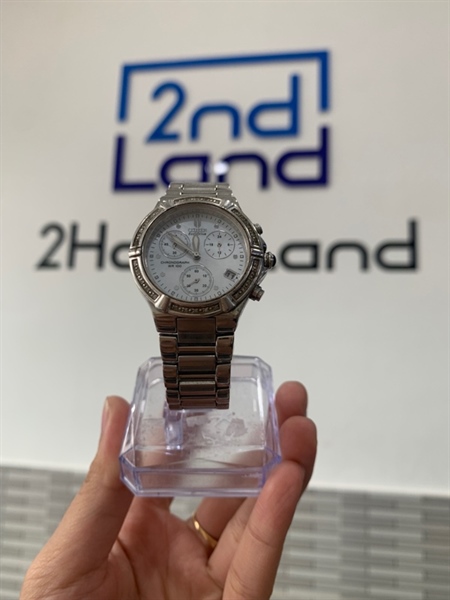 Đồng hồ nữ Citizen Eco-Drive - Màu bạc - Ngoại hình: 97% - Body