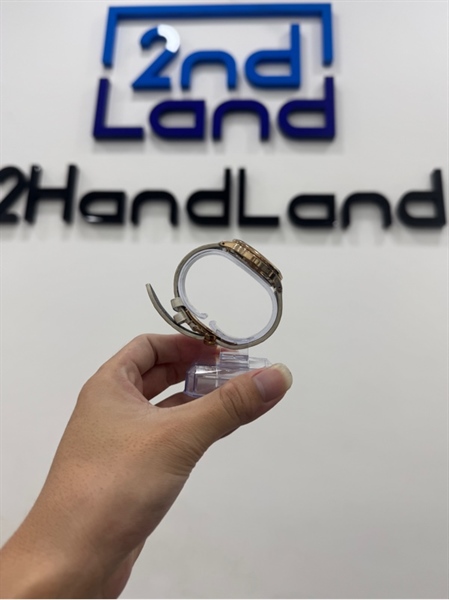 Đồng hồ nữ Citizen XC Eco-Drive CB1103-08A - 36mm - Màu gold dây trắng - Ngoại hình 97% - Body 1