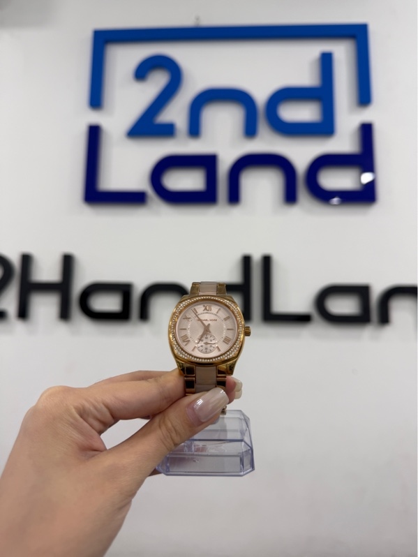 Đồng hồ nữ Michael Kors - MK6135 - 40mm - Màu vàng - Ngoại hình 98% - Kèm mắt dây