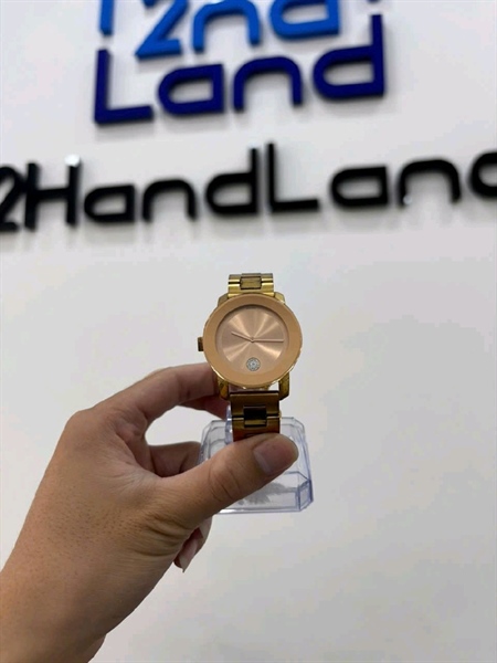 Đồng Hồ Nữ Movado Quartz 3600085 - 36mm - Màu vàng - Ngoại hình 97% - Body