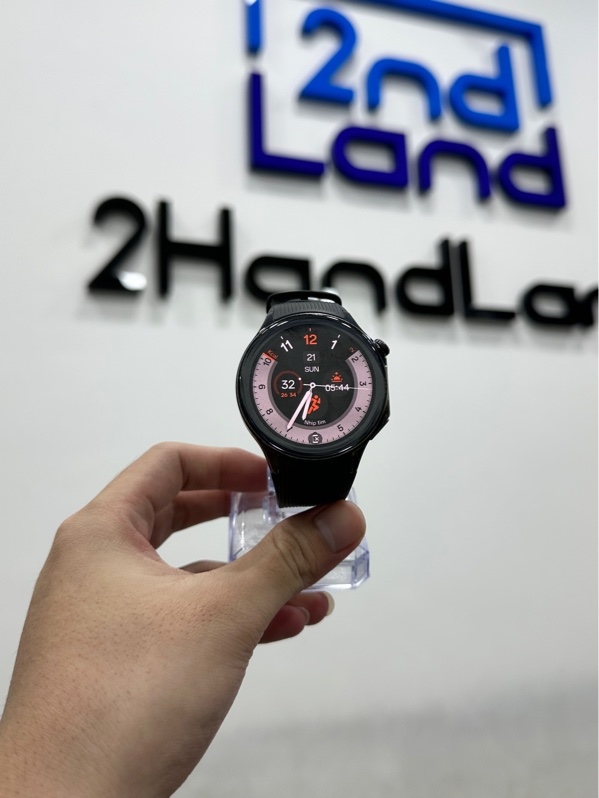 Đồng hồ OPPO Watch X (OWWE231) Wear OS 5.0 - 47mm, dây 22mm - Màu đen - Ngoại hình 97% - Chỉ dùng được với điện thoại Android - Kèm sạc