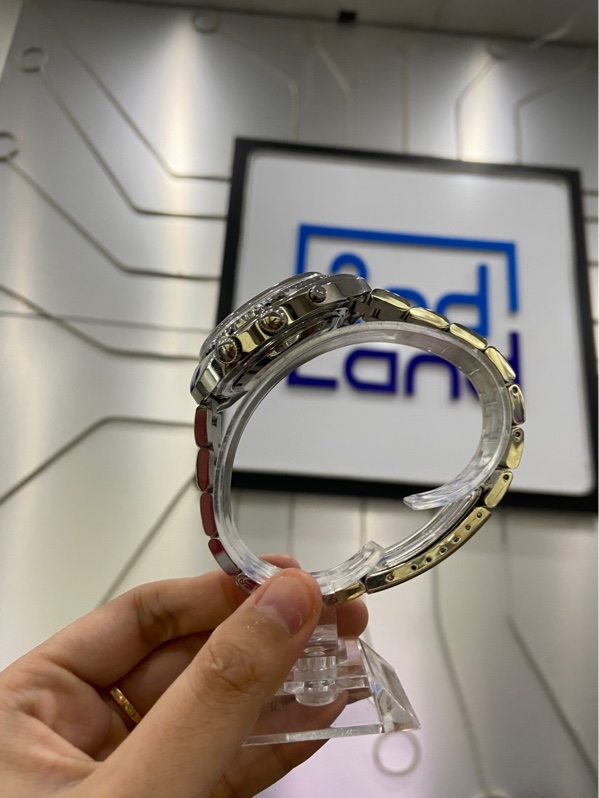 Đồng hồ Orient Crystal 21 Jewels Automatic Diver - Màu bạc - Ngoại hình: 98% - Kèm Box