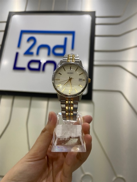 Đồng hồ Orient Fung 7002W0 - 32mm - Màu bạc vàng - Ngoại hình: 98% - Body