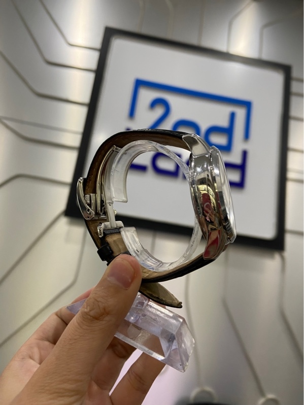 Đồng hồ Orient Sun & Moon - 42.5mm - Nam RA-AK0010B10B - Màu bạc - Ngoại hình: 98% - Kèm Box xấu