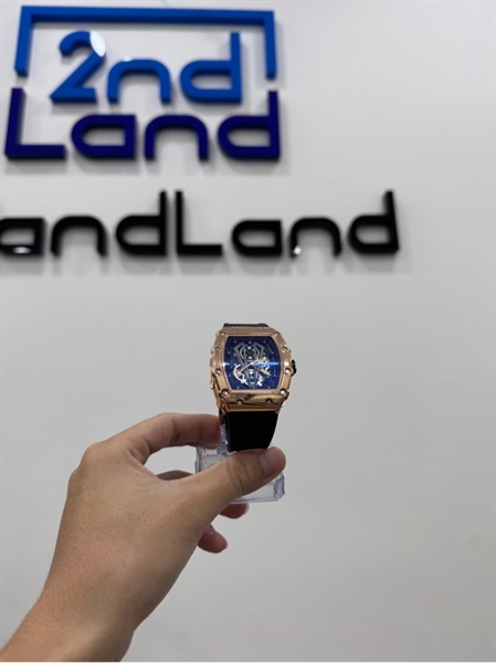 Đồng hồ Oupinke Thạch Anh - Màu đồng - Ngoại hình 97% - Hết pin - Body