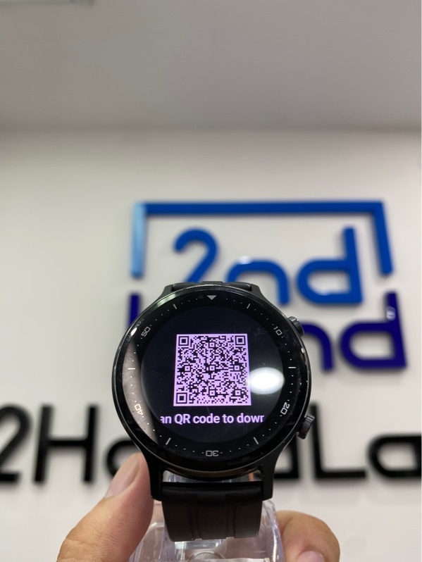 Đồng hồ Realme watch S - Màu đen - Ngoại hình: 97% - Xước màn, xước sườn - Kèm sạc