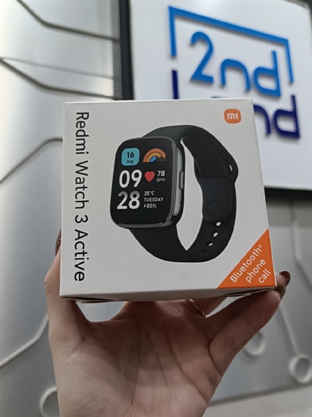 Đồng hồ Redmi Watch 3 Active - Màu Đen - Ngoại hình 98% - Fullbox
