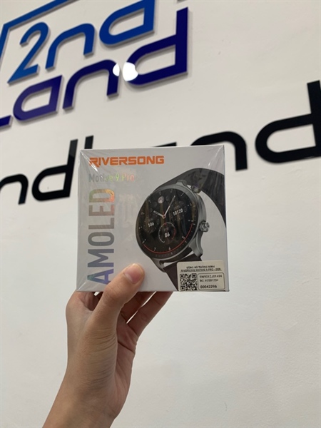 Đồng hồ Riversong Motive 9 Pro - Màu đen - Ngoại hình: 98% - Fullbox 3