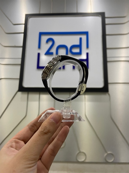 Đồng Hồ Salvatore Ferragamo F-80 - FIG0200015 - Bạc dây cao su đen - Màu bạc - Ngoại hình: 98% - Kèm Box 2