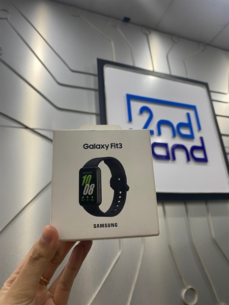 Đồng hồ Samsung Galaxy Fit 3 - Màu đen - Ngoại hình: 98% - Kính xước nhẹ - FullBox