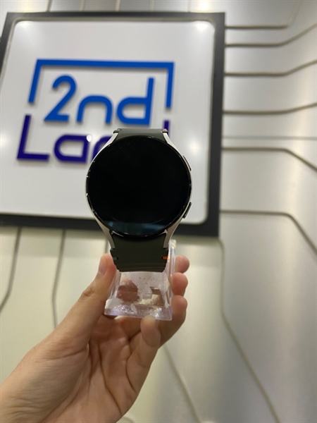 Đồng hồ Samsung Galaxy Watch 4/44mm - GPS - Màu bạc - Ngoại hình: 97% - Kèm sạc + 1 dây đeo