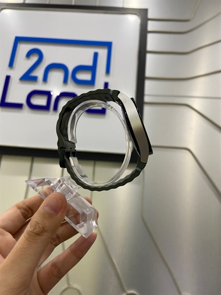 Đồng hồ Samsung Galaxy Watch 4/44mm - GPS - Màu bạc - Ngoại hình: 97% - Kèm sạc + 1 dây đeo 1