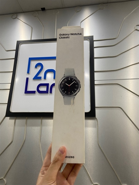 Đồng hồ Samsung Galaxy Watch 4 Classic/46mm - Màu xám - Ngoại hình: 98% - FullBox 3