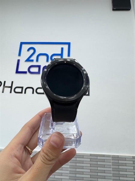 Đồng hồ Samsung Galaxy Watch 4 Classic - Màu đen - Ngoại hình 98% - Body, kèm sạc