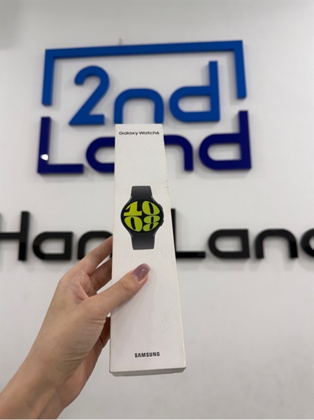 Đồng hồ Samsung Galaxy Watch 6 - 44mm - GPS - Màu đen - Ngoại hình 97% - viền trầy tróc sơn , kính trầy - Fullbox