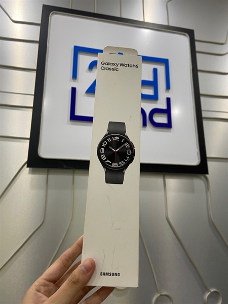 Đồng hồ Samsung Galaxy Watch 6 Classic/43mm - SM-R950 - GPS - Bản hàn xách tay - Màu đen - Ngoại hình: 98% - FullBox