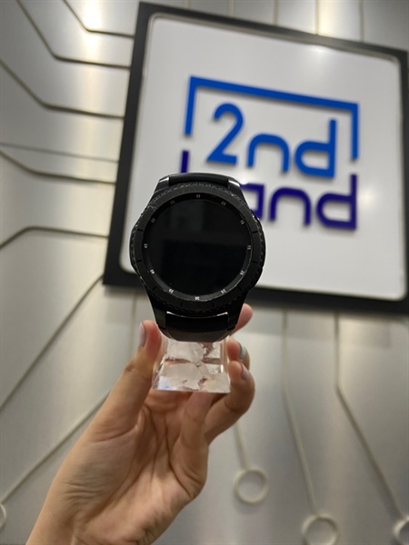 Đồng hồ Samsung Gear S3 Frontier SM-R760 - Màu đen - Ngoại hình 98% - Kèm dock sạc