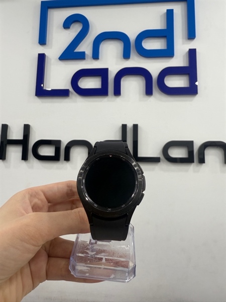 Đồng hồ Samsung Watch 4 Classic - 42mm - GPS - Màu đen - Ngoại hình 97% - Màn ám xanh nặng - Kèm Box , sạc 1