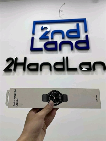 Đồng hồ Samsung Watch 6 Classic - 43mm - GPS - Màu đen - Ngoại hình 98% - Fullbox 3