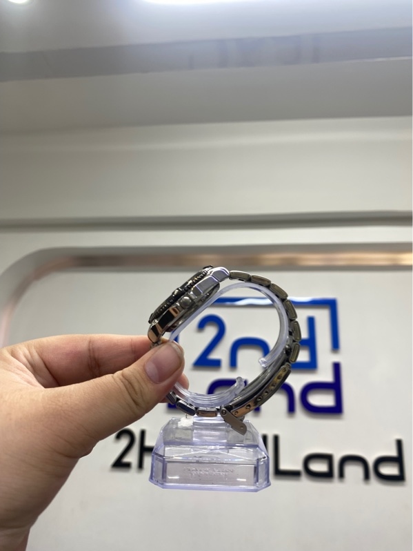 Đồng hồ Seiko 5 Sports SNZB23J1 - 39mm - Mặt đen - Ngoại hình 97.5% - Mất 1 gạch trên vòng xoay - Body